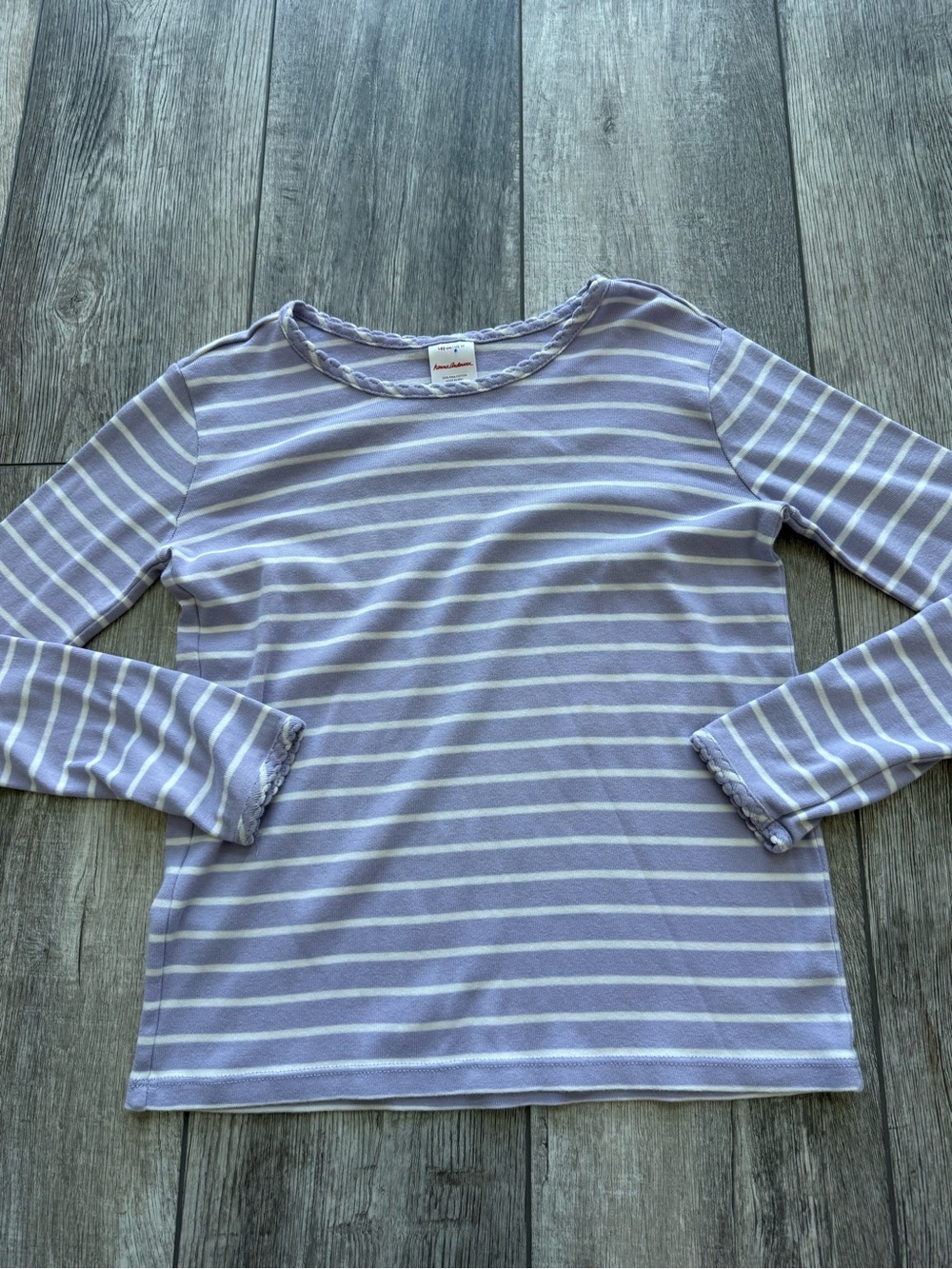 Hanna Andersson 140 cm 10 pima cotton long sleeve top